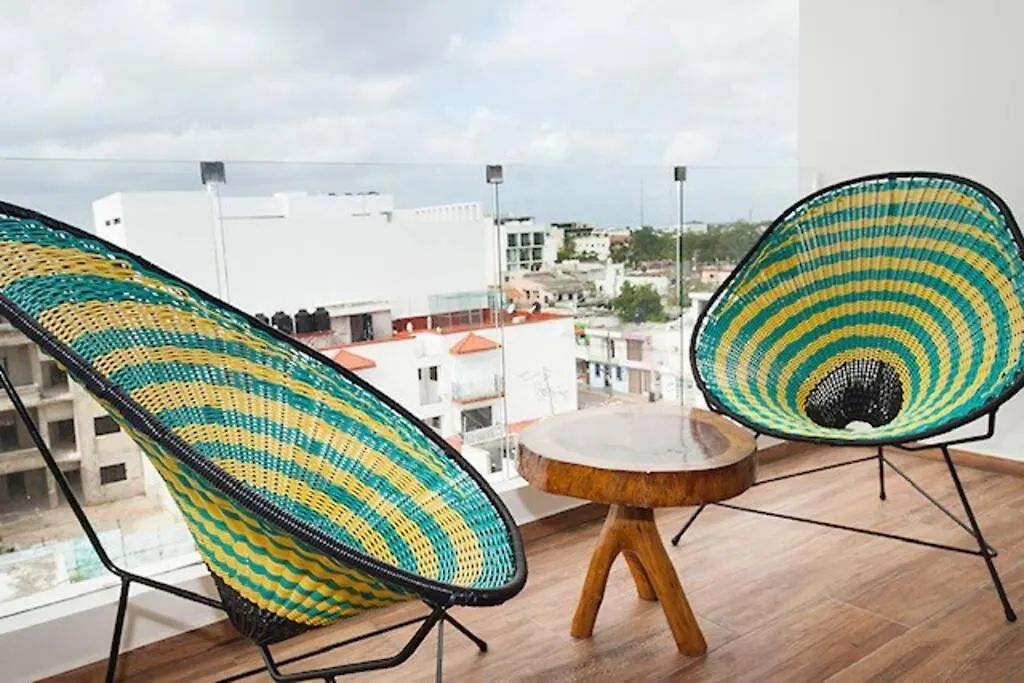 Apartment Beachside Haven Modern 2Br Condo, With Rooftop Pool Playa del Carmen Mexico